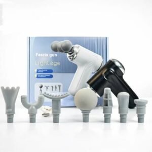 3 head body massage gun