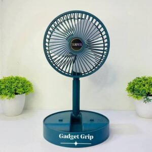 telescopic folding fan